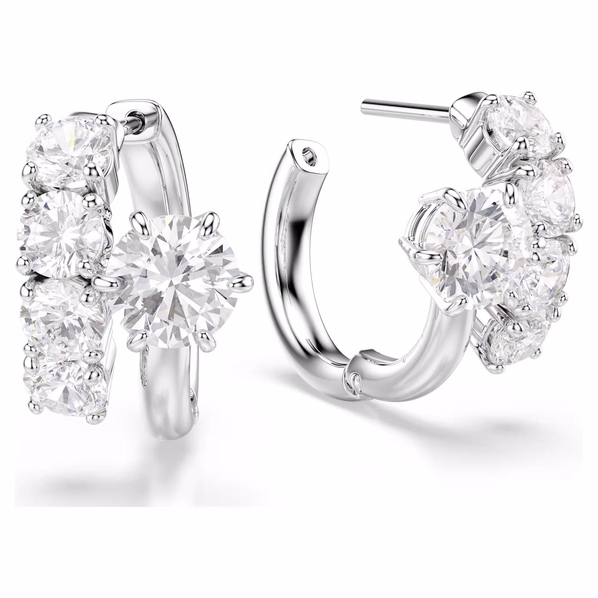 Matrix hoop earrings